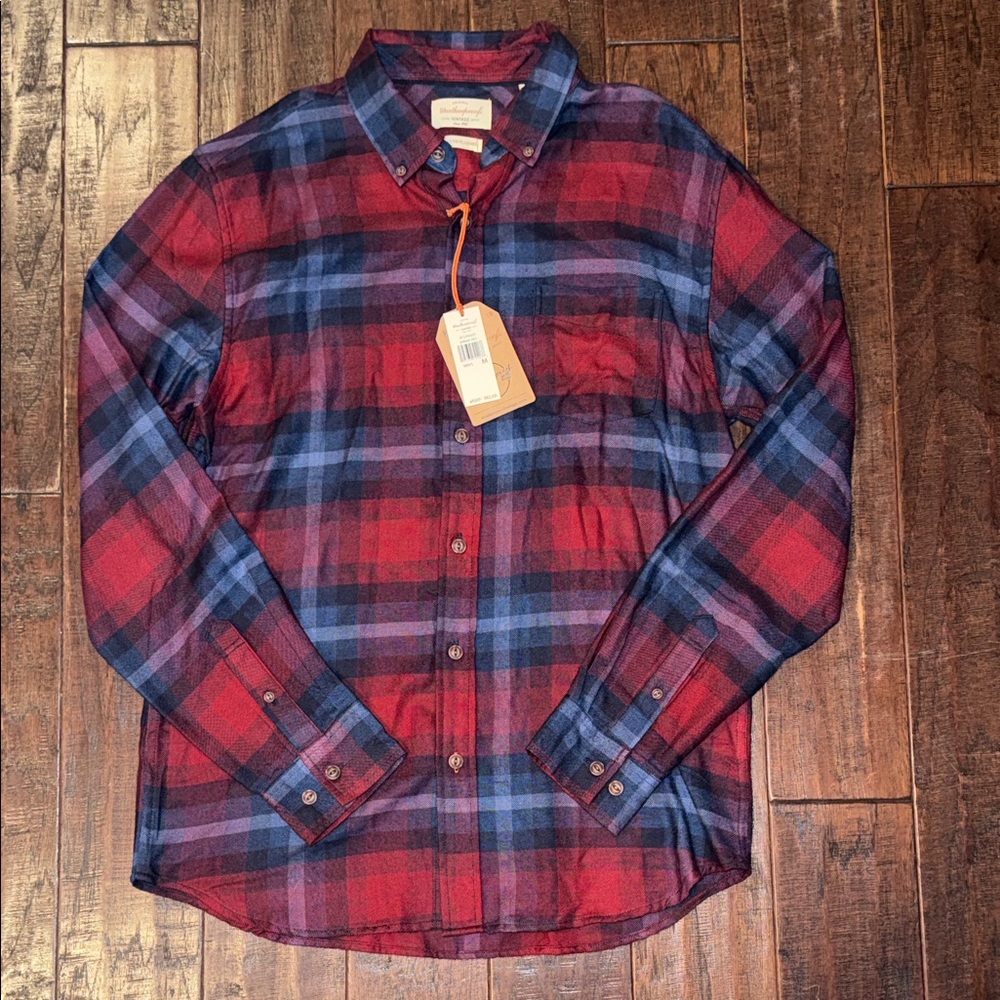 Weatherproof Vintage Men's Plaid Luxe Flannel